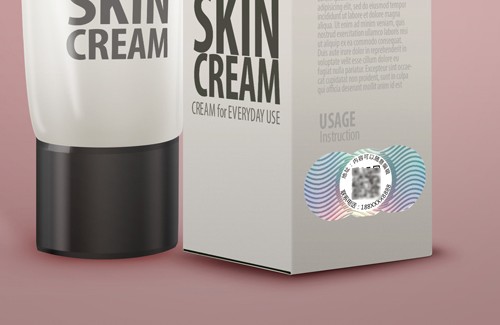 通過防偽標(biāo)簽查詢化妝品面膜護(hù)膚品的真假